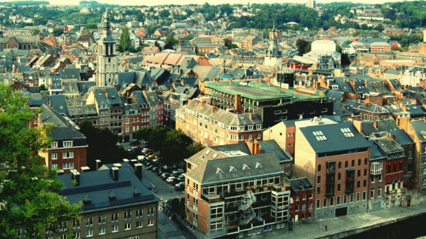 Namur desde las alturas