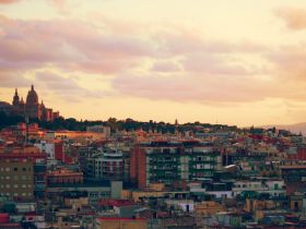 Atardecer desde Barceló Raval