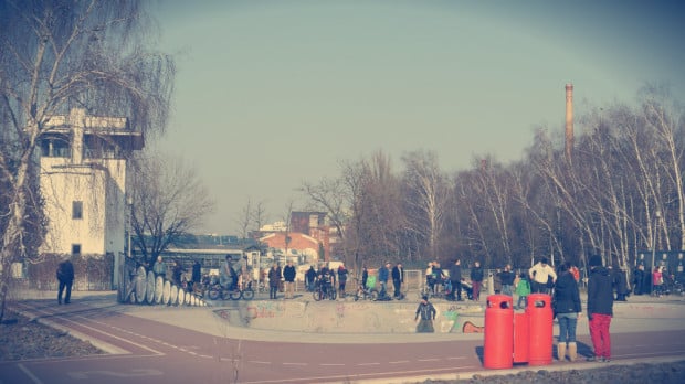 Skating at Park am Gleisdreieck