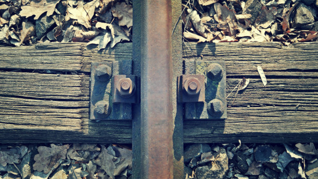 Abandoned rail track Berlin