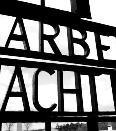 Arbeit Macht Frei - El trabajo os hará libres - Campo de Concentración de Berlín