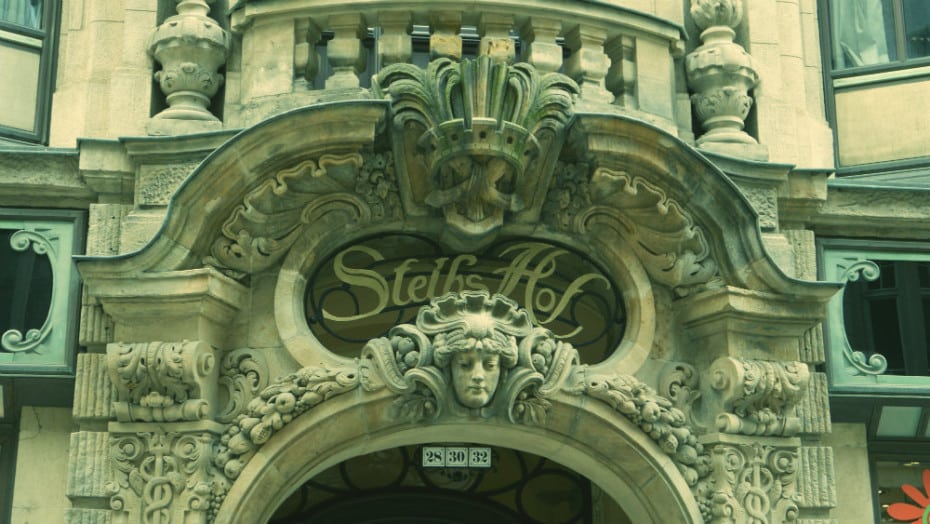Detalle arquitectónico - Centro de Leipzig