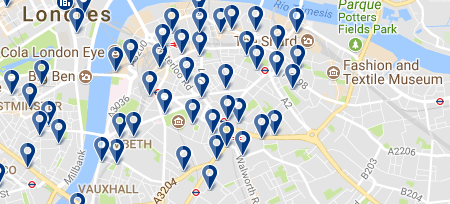 Londres - Southwark - Haz clic para ver todos los hoteles en esta zona