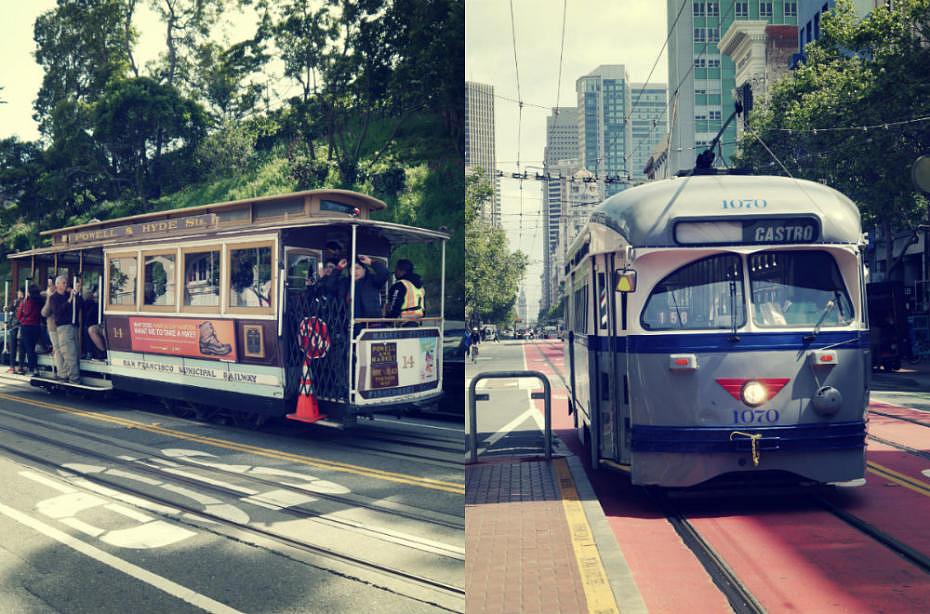 Tranvías (Tram y Streetcar) - Actividades en San Francisco