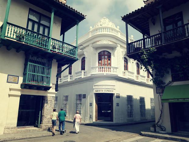 Calle del centro de Cartagena