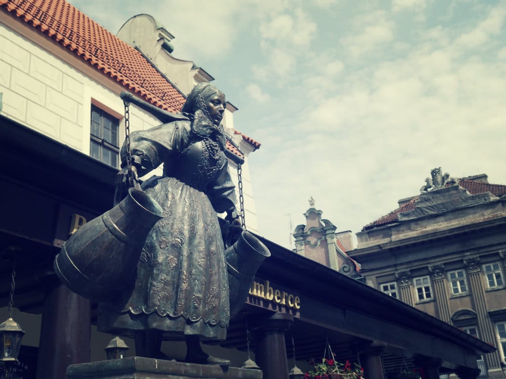 Centro histórico de Poznan, Polonia