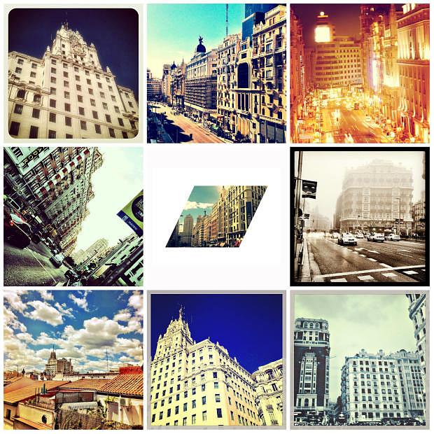 Algunas de mis fotos de la Gran Vía en Instagram