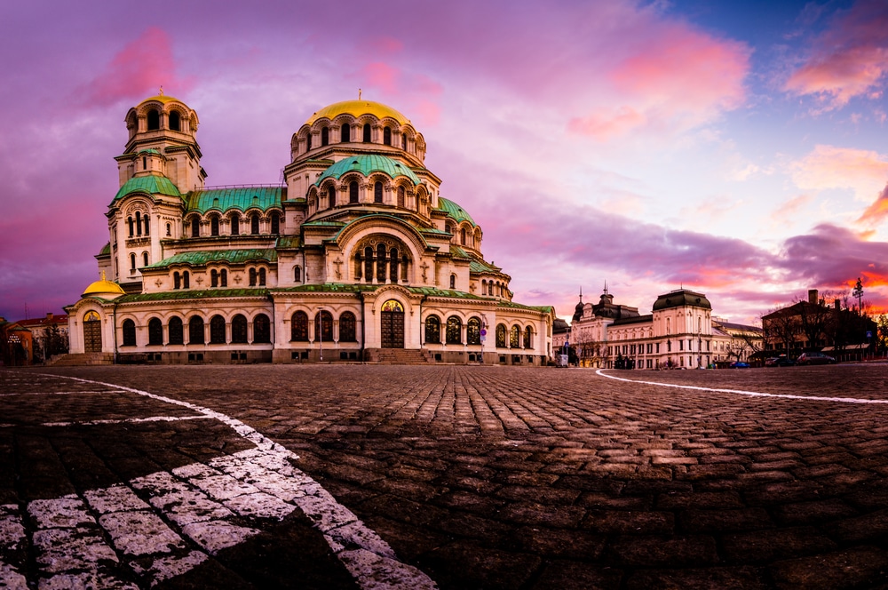 Best areas to stay in Sofia Bulgaria: Around the Cathedral