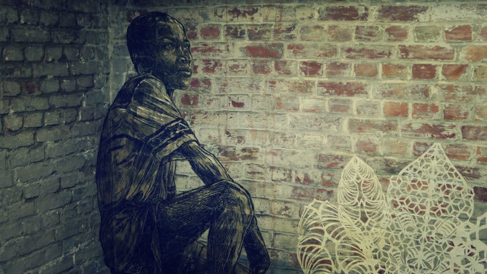 Swoon en el Mima - Niño sentado