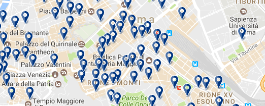 Hoteles baratos en Roma - Termini