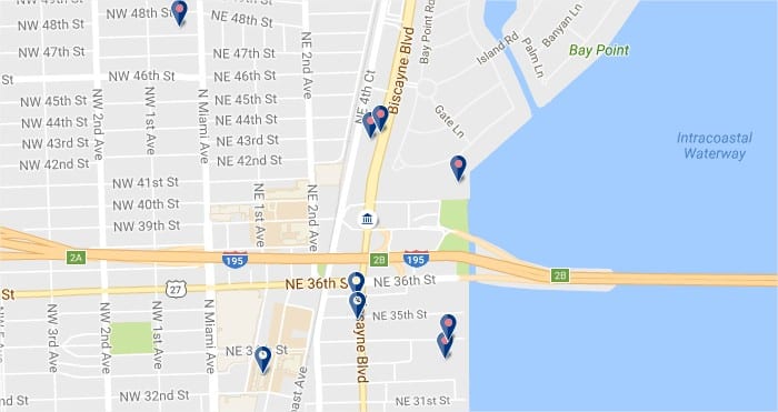 Design District Miami - Haz clic para ver todos los hoteles en un mapa