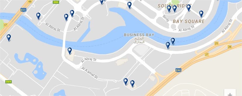Dubai Business Bay - Haz clic para ver todos los hoteles en un mapa
