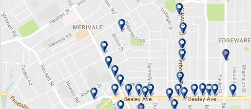 Merivale - Haz clic para ver todos los hoteles