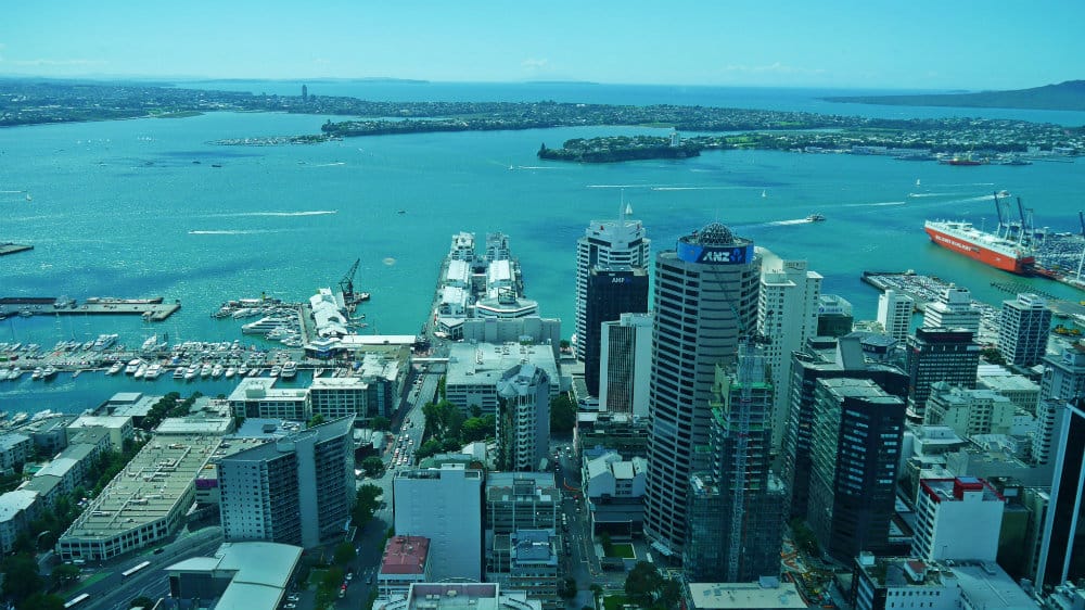 Vistas del Auckland CBD, Devonport y la East Coast