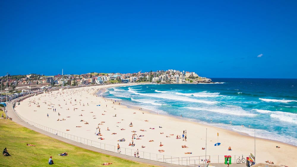 Mejores zonas para alojarse en Sydney - Bondi Beach