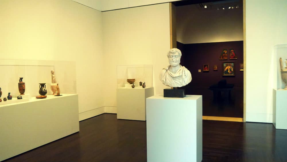 Arte clásico en el Museo de Arte Blanton - Austin, Texas