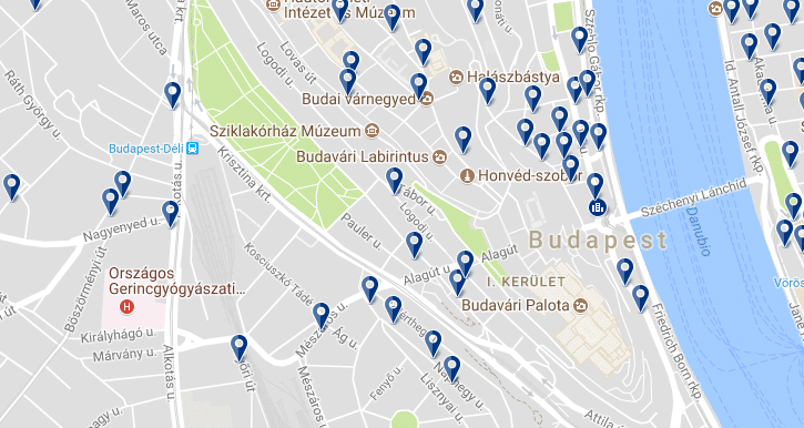 Budavár - Haz clic para ver todos los hoteles en esta zona