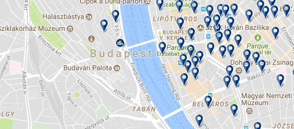 Lipótváros - Belváros - Click to see all hotels on a map