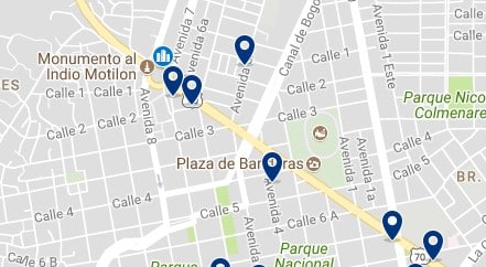 Cúcuta - Bus Terminal - Click to see all hotels on a map
