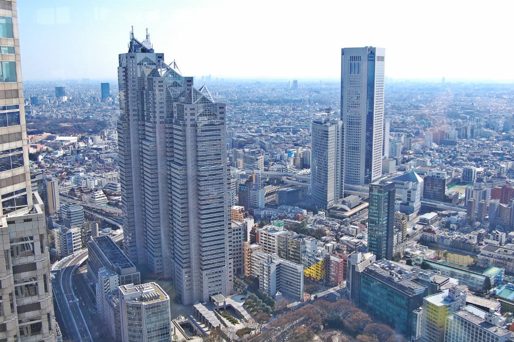 Mejores zonas para dormir en Tokio - Shinjuku