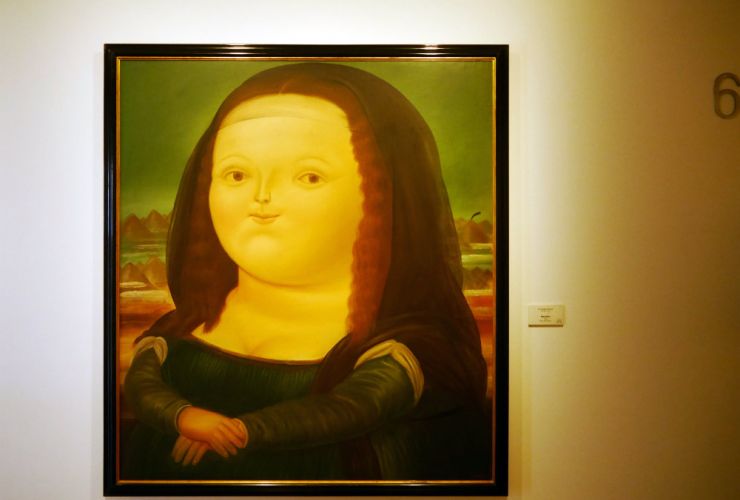 Monalisa de Botero - Museo Botero de Bogotá
