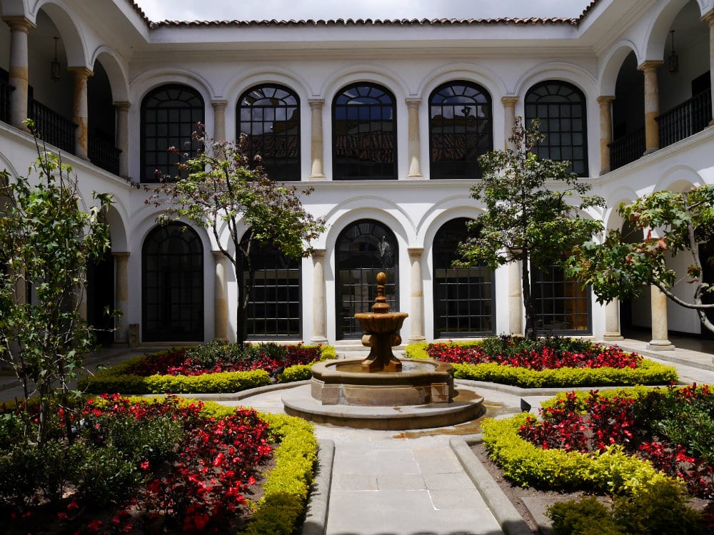 Museo Botero de Bogotá - Patio interior
