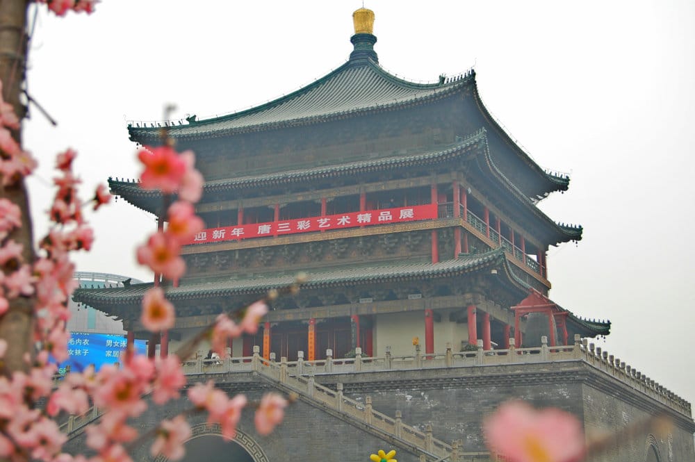 Qué ver en Xi'an - Torre de la Campana