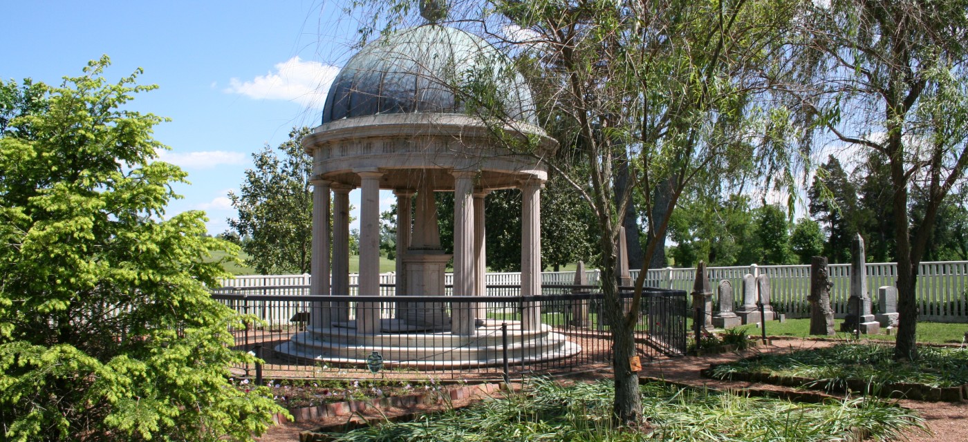 Tumba de Andrew Jackson en el Hermitage de Nashville, Tennessee