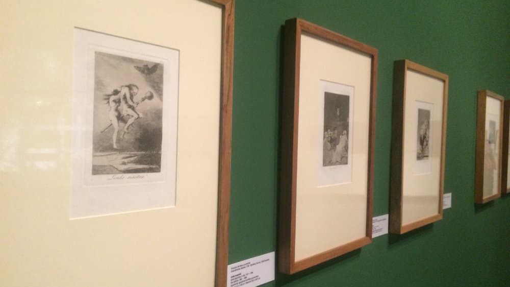 Grabados de Goya - Exposición de pintura medieval y renacentista europea - Museo de Bellas Artes de Caracas