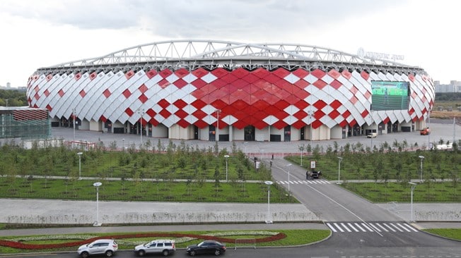 Best areas to stay during the Russia 2018 World Cup - Spartak Stadium