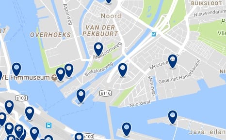 Amsterdam - Noord - Haz clic para ver todos los hoteles en un mapa