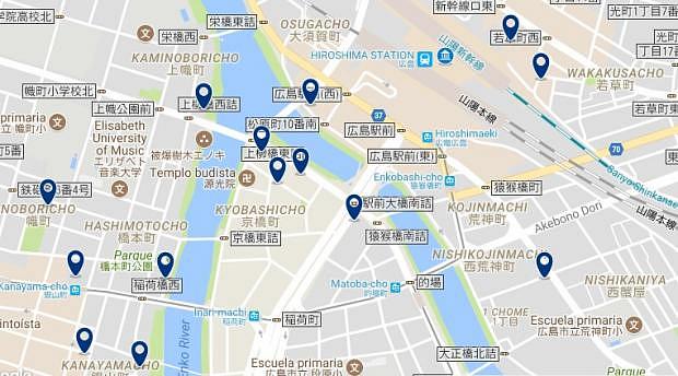 Hiroshima Station - Haz clic para ver todos los hoteles en un mapa
