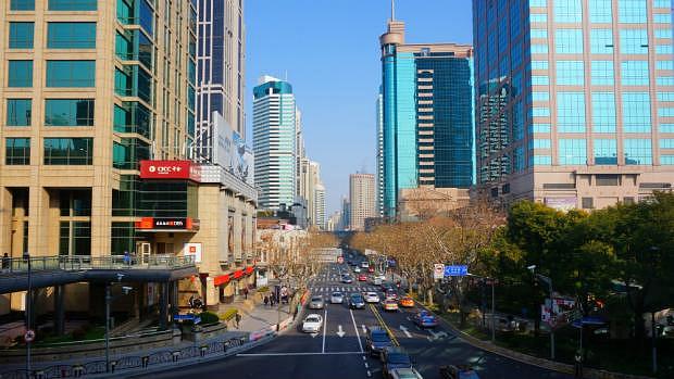 Huaihai Road - Zona recomendada donde dormir en Shanghái