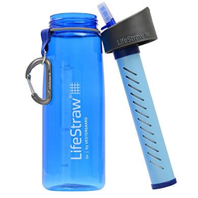 Filtro de agua y botella LifeStraw GO