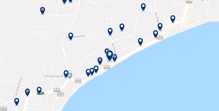 Phuket - Rawai Beach - Haz clic para ver todos los hoteles en un mapa