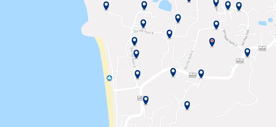 Phuket - Surin Beach - Click to see all hotels on a map