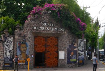 Acceso a finca La Noria - Museo Dolores Olmedo