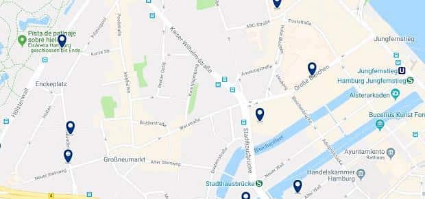Hamburgo - Neustadt - Click to see all hotels on a map