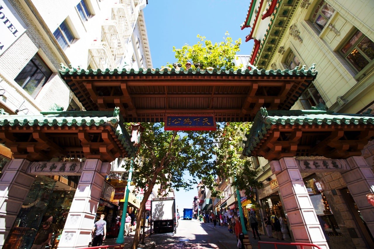 Puerta del Dragón - Acceso al Chinatown de San Francisco