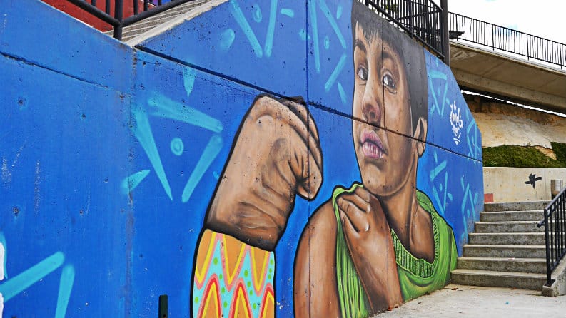 Arte urbano en la Comuna 13