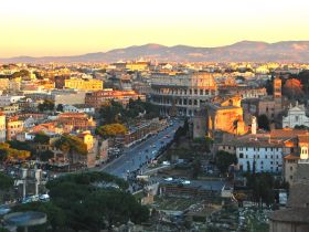 Qué ver en Roma en 2 días - Foros Imperiales y Coliseo desde el Altar de la Patria