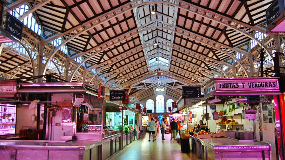 Mercado Central de Valencia - Interior