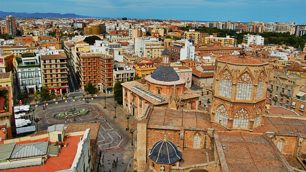 Vistas desde el Miguelete - Centro de Valencia