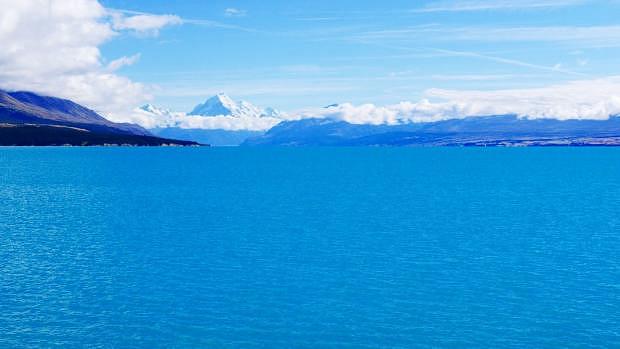 Lago Pukaki - Isla Sur, Nueva Zelanda