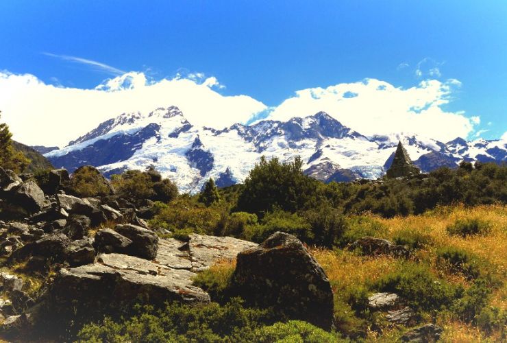 Atracciones de Nueva Zelanda: Parque Nacional Mount Cook - Aoraki