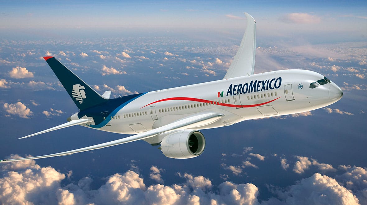 Aeroméxico es probablemente la mejor aerolínea para volar entre México y los Estados Unidos