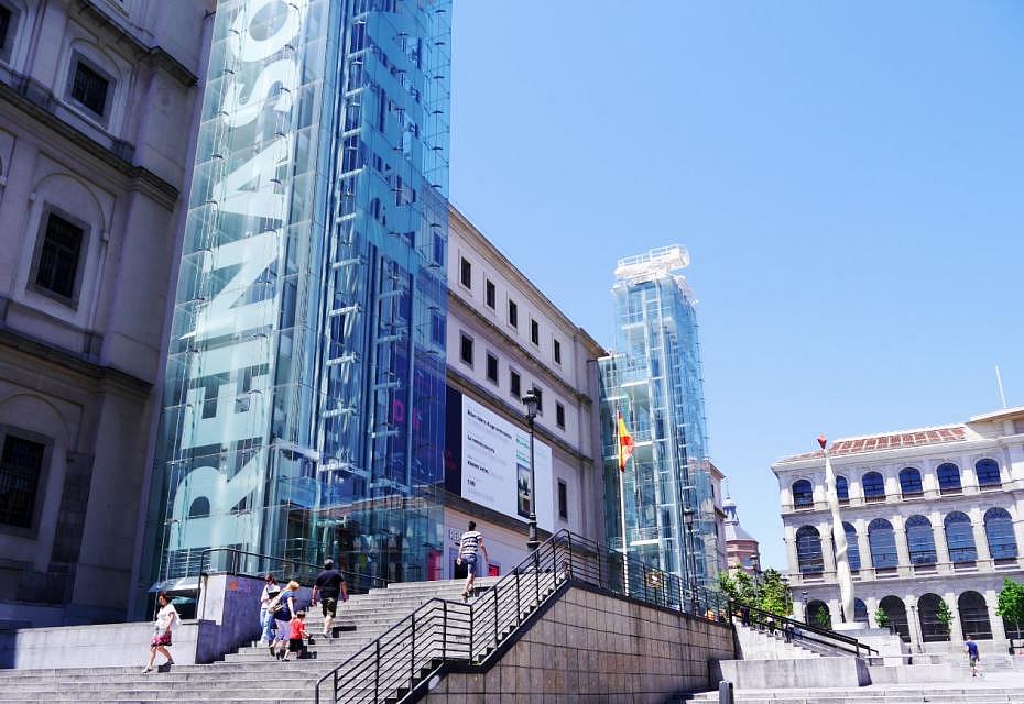 The Reina Sofía Museum is one of the most important in Spain