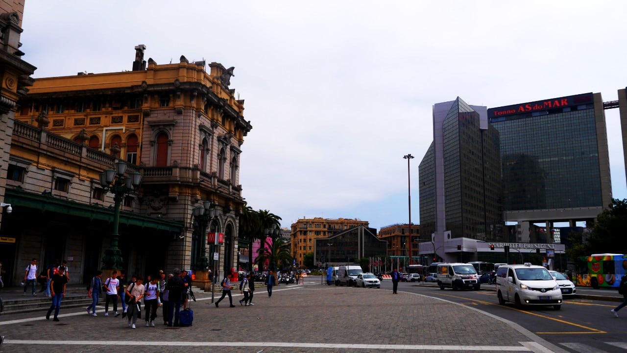 Zona recomendada donde alojarse en Génova - Cerca de la estación Brignole