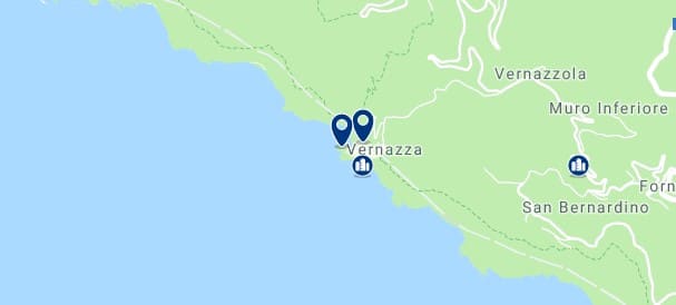 Cinque Terre - Vernazza - Click to see all hotels on a map