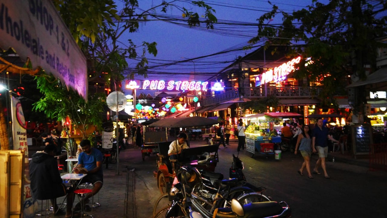 Best areas to stay in Siem Reap - Pub Street & City Center